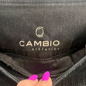 Cambio athletics size 14 US. Super stretchy jeggings with wide waist.